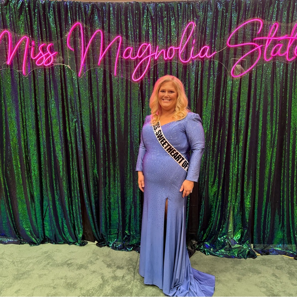 Elegant Blue Gown